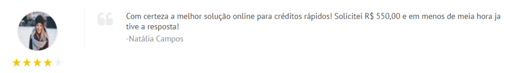 Empréstimo com rapidez na Credy